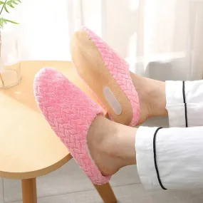 Women’s Warm Plush Indoor Slippers | Soft Anti-Slip House Shoes for Autumn & Winter