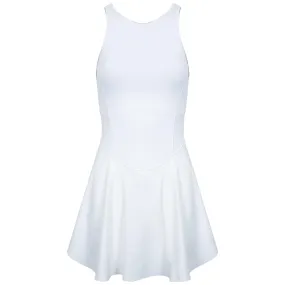 x TRENDYGOLF Womens Court Crush Dress White - AW23